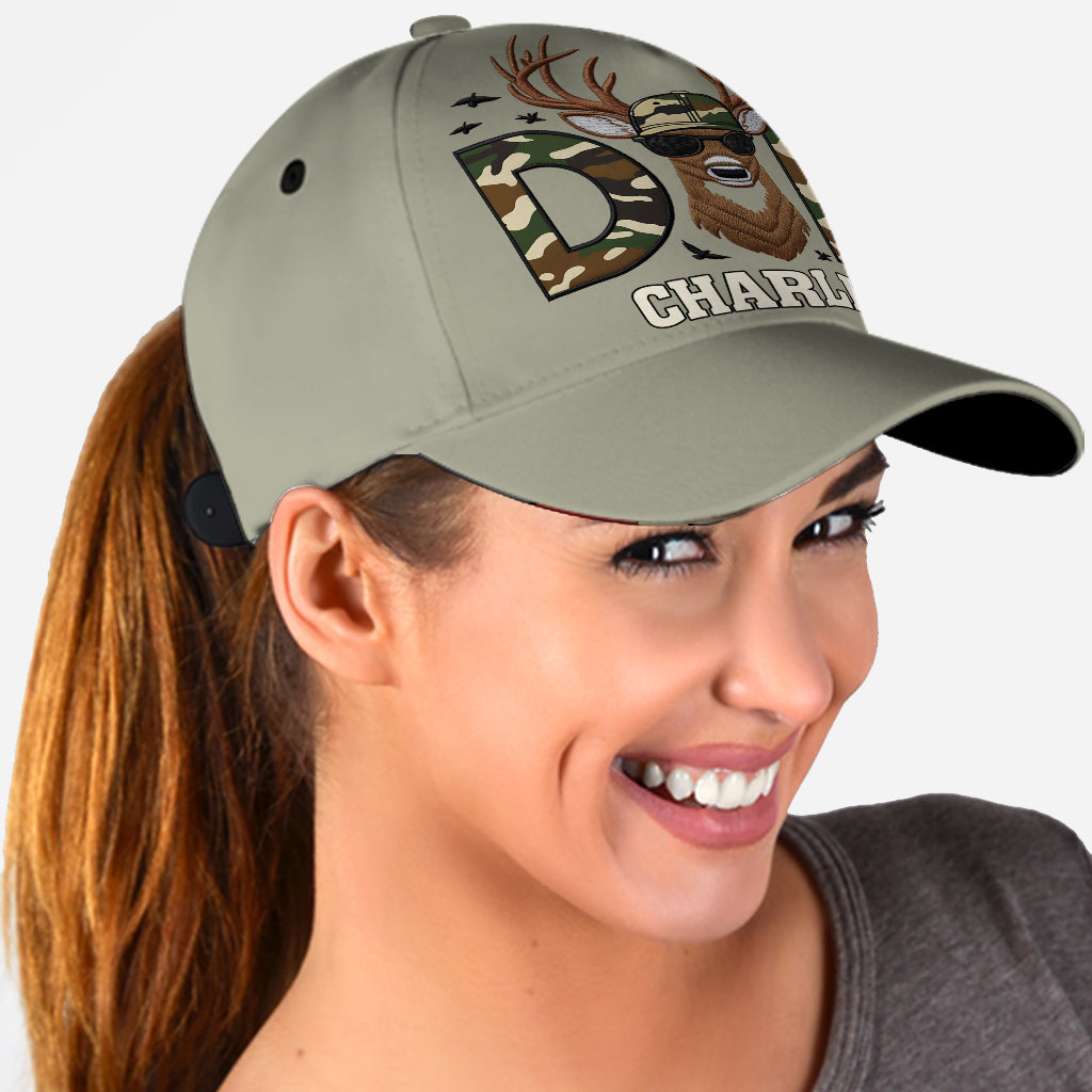 Best Bucking Dad Ever - Personalized Father Classic Cap