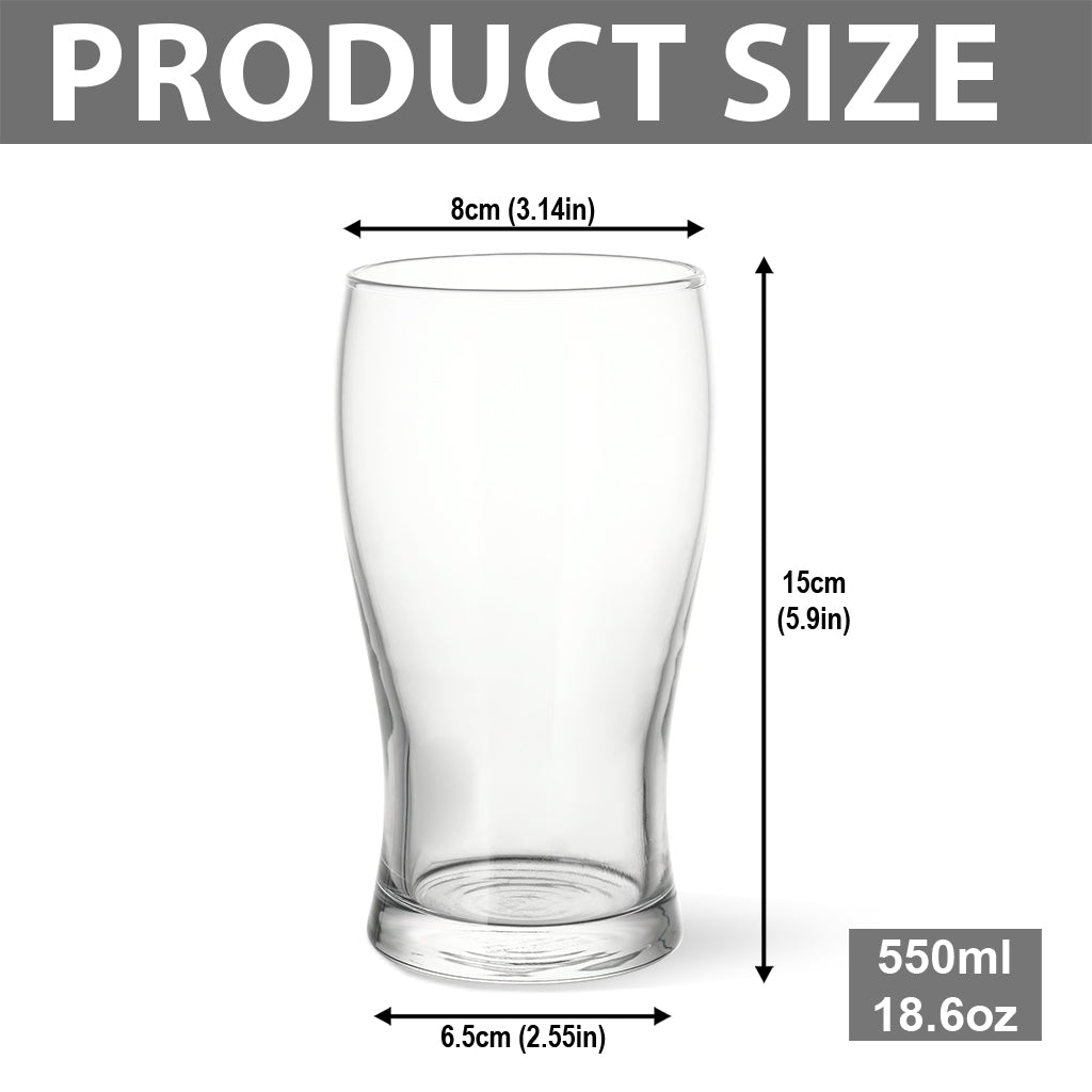 Happy Retirement - Personalized Retired Beer Pint
