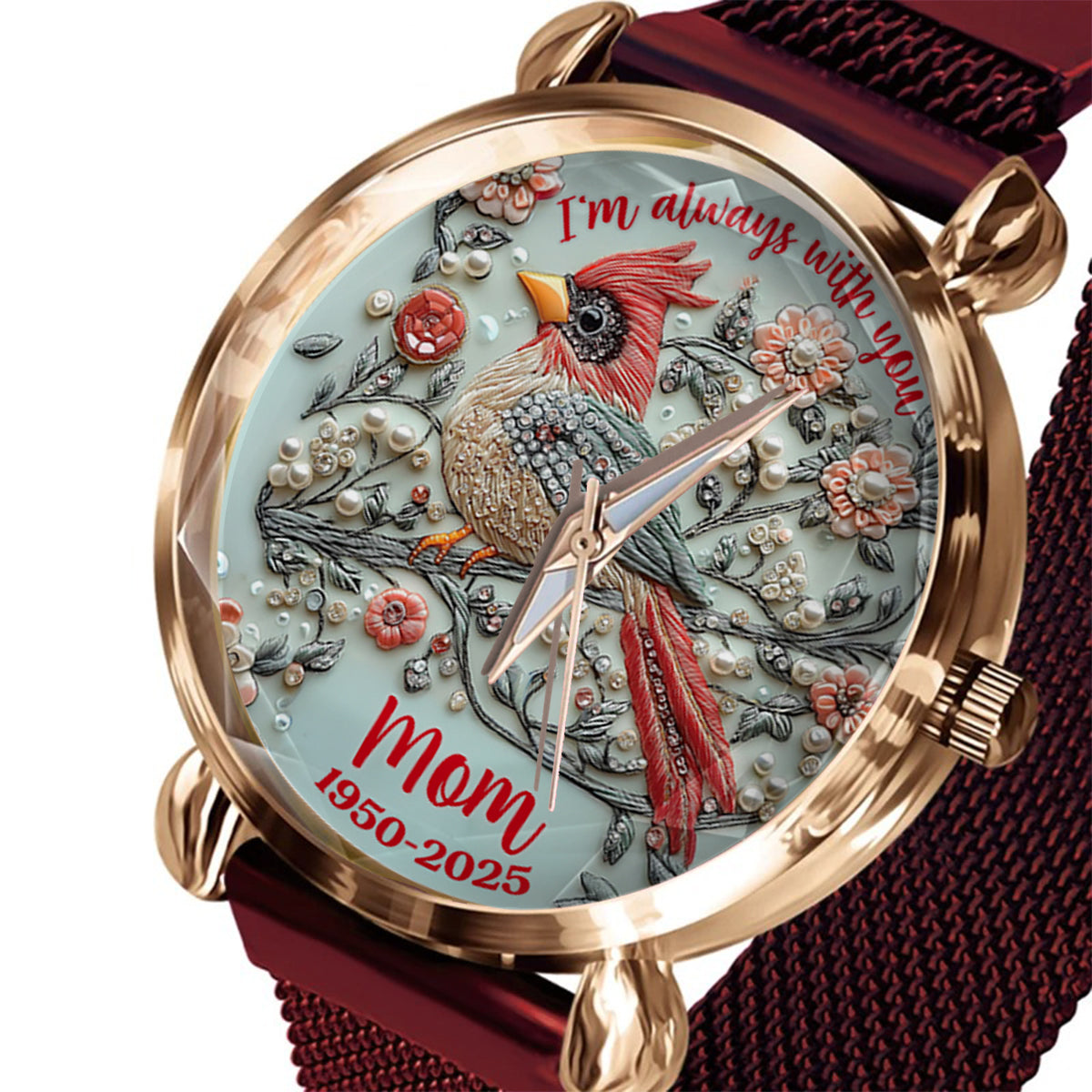 I'm Always With You - Personalized Memorial Women Hand Watch