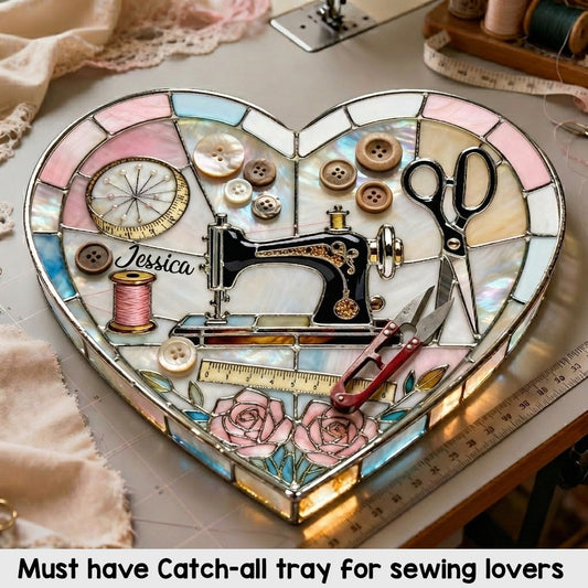 Love Sewing - Personalized Sewing Catch-All Tray
