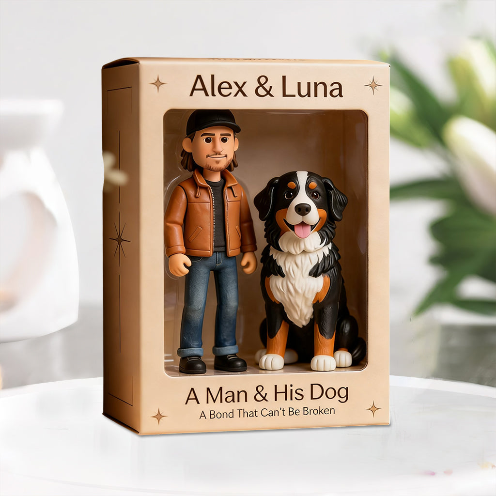A Bond That Can't Be Broken - Personalized Dog Custom Shaped Acrylic Plaque