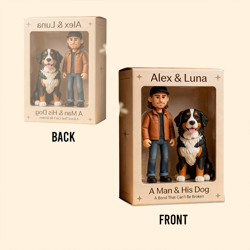 A Bond That Can't Be Broken - Personalized Dog Custom Shaped Acrylic Plaque