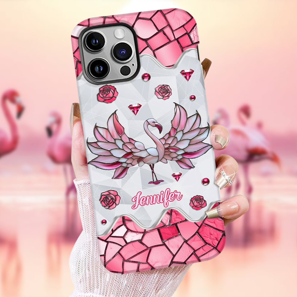 Beautiful Flamingo - Personalized Flamingo Full Print Phone Case