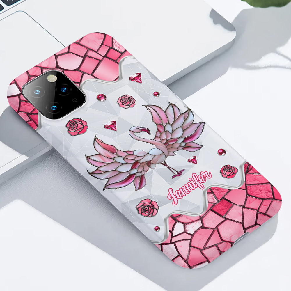 Beautiful Flamingo - Personalized Flamingo Full Print Phone Case