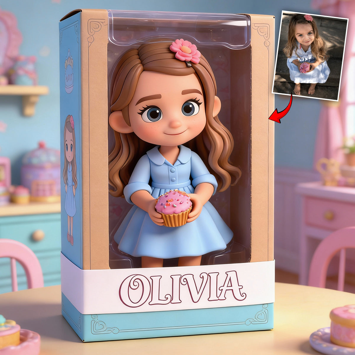 I Love You - Personalized Kid Custom Shaped Acrylic Plaque