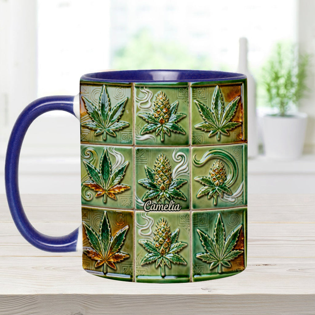 It's 420 Somewhere - Personalized Weed Accent Mug
