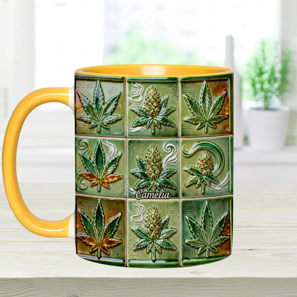 It's 420 Somewhere - Personalized Weed Accent Mug