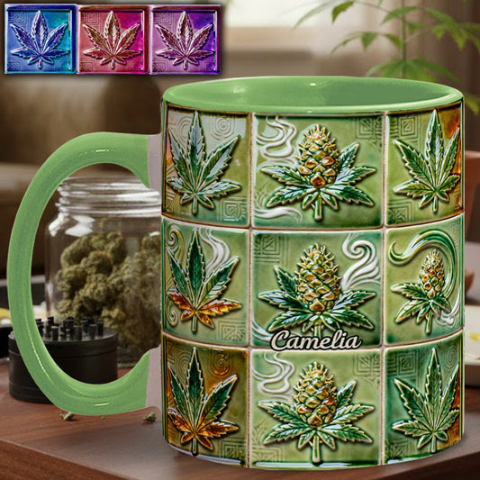 It's 420 Somewhere - Personalized Weed Accent Mug