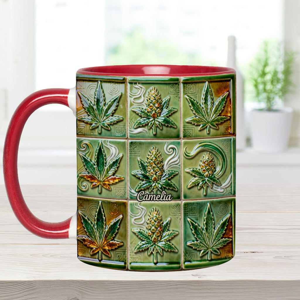 It's 420 Somewhere - Personalized Weed Accent Mug