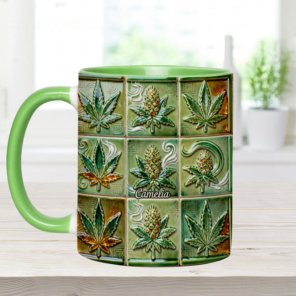 It's 420 Somewhere - Personalized Weed Accent Mug