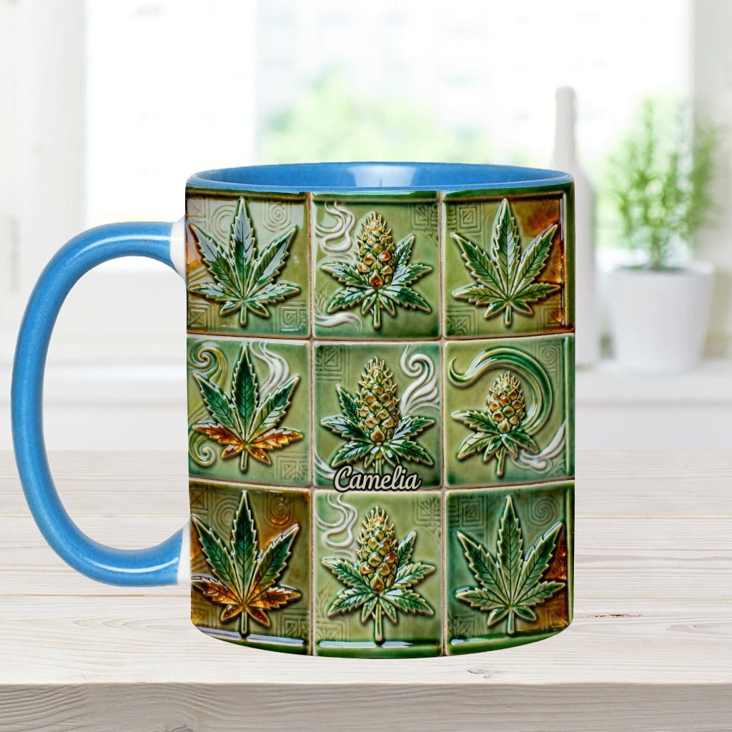 It's 420 Somewhere - Personalized Weed Accent Mug