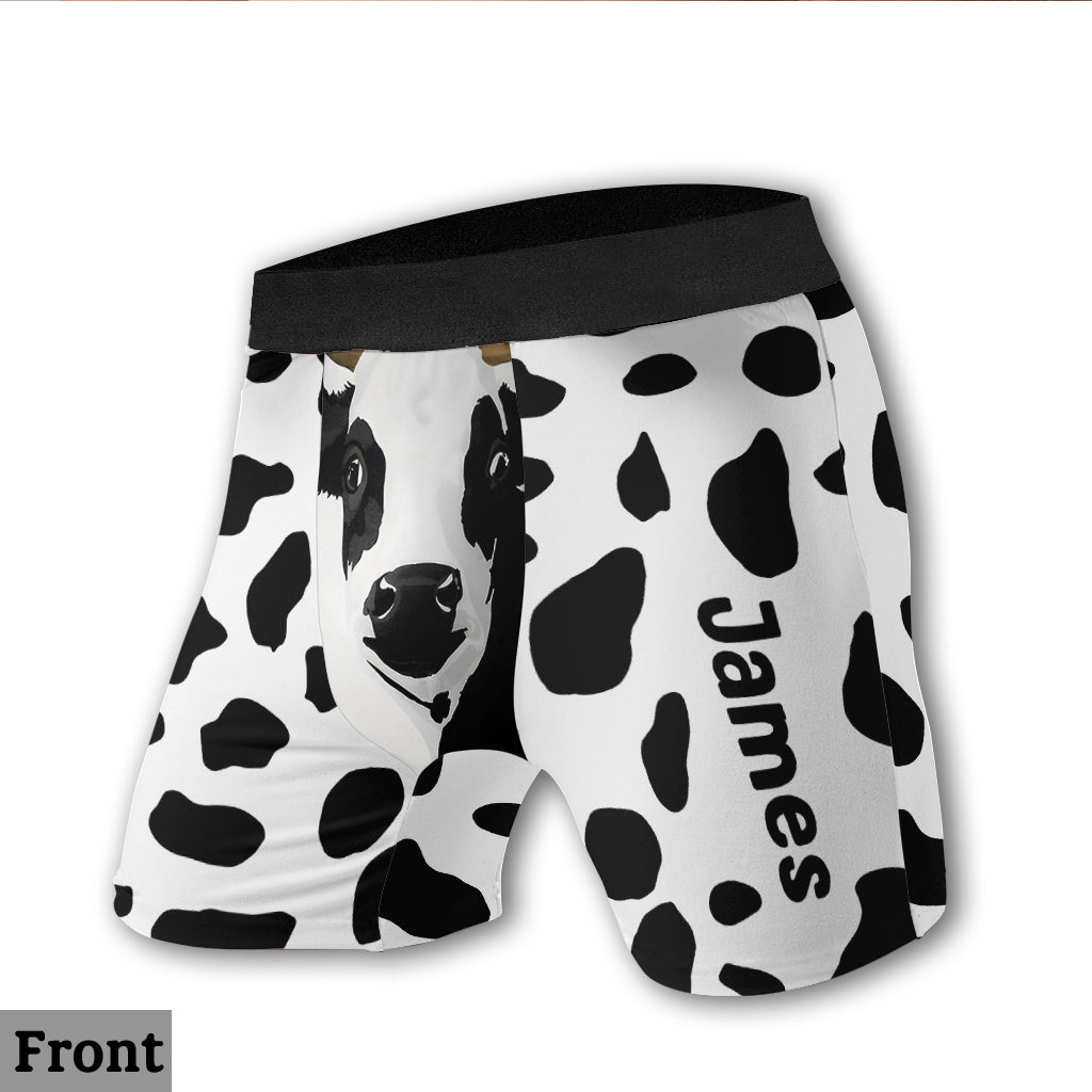 Funny Cow - Personalized Men’s Boxer Briefs