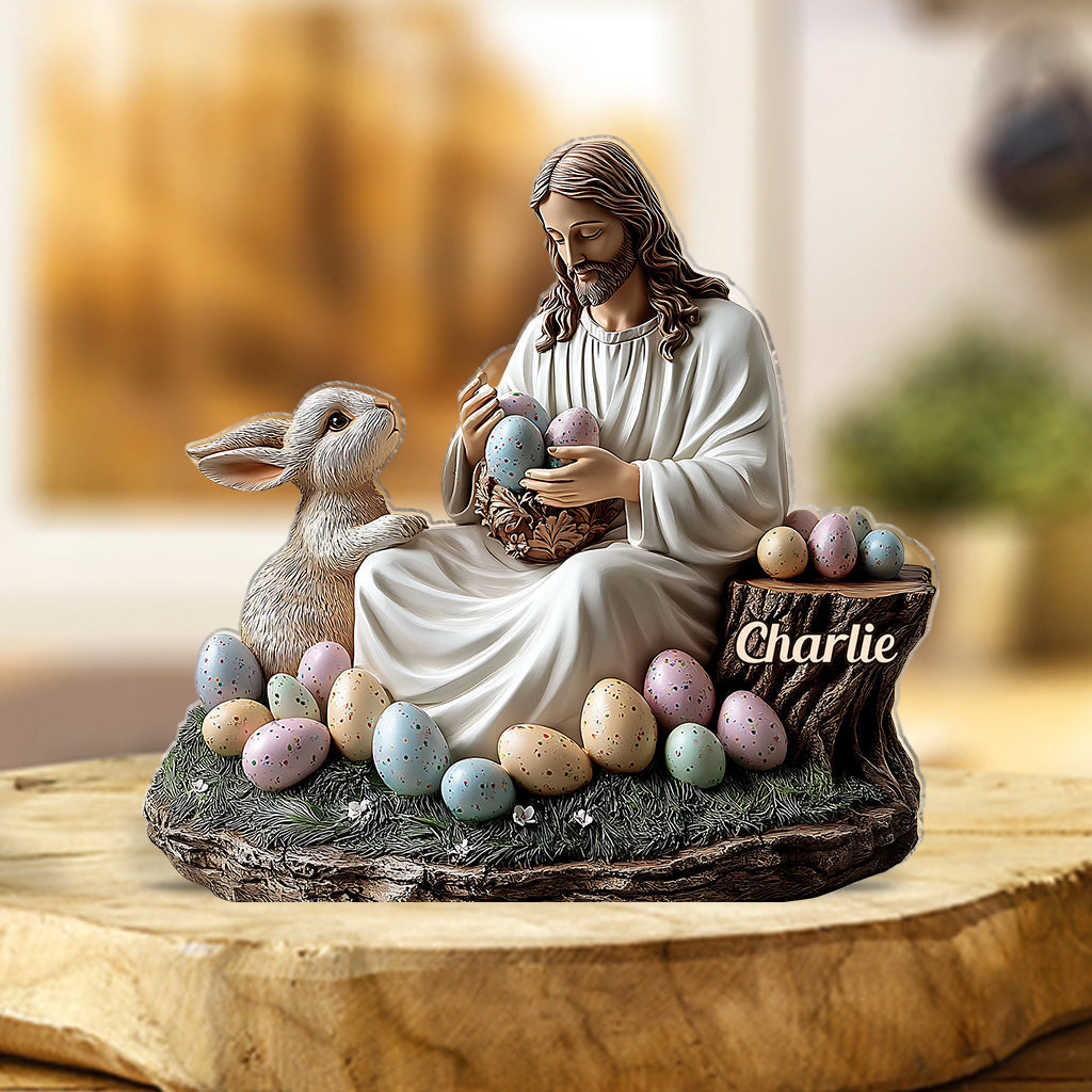 He Is Risen - Personalized Christian Custom Shaped Acrylic Plaque