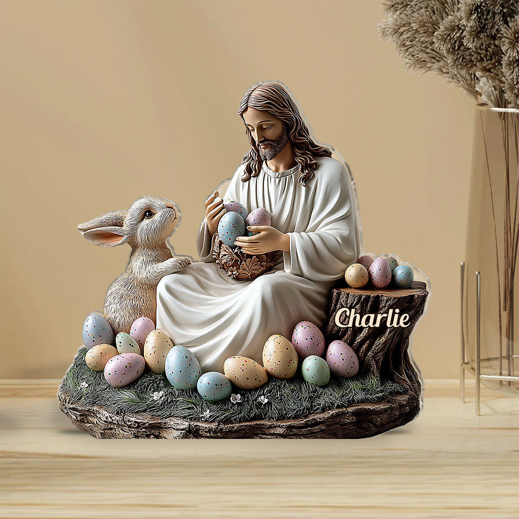 He Is Risen - Personalized Christian Custom Shaped Acrylic Plaque