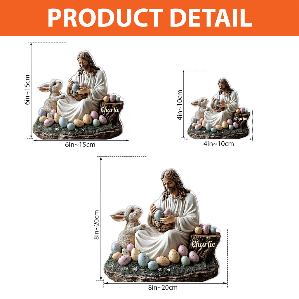 He Is Risen - Personalized Christian Custom Shaped Acrylic Plaque