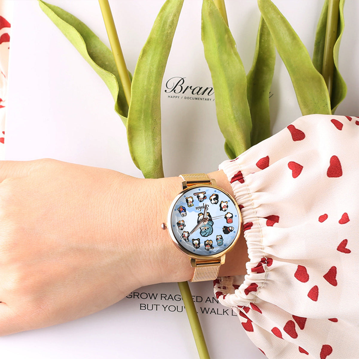 Just A Girl Who Loves Penguins - Personalized Penguin Lover Women Hand Watch