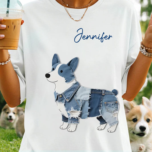 Adorable Corgi - Personalized Corgi T-shirt And Hoodie