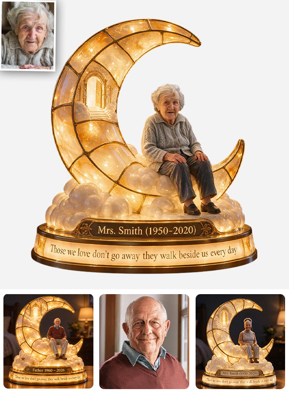 Personalized Memorial Gift, A Beautiful Keepsake to Honor a Loved One - Personalized Memorial Acrylic LED Night Light