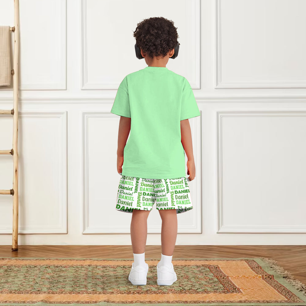 Little Hooligan - Personalized Saint Patrick's Day Kid T-shirt & Shorts