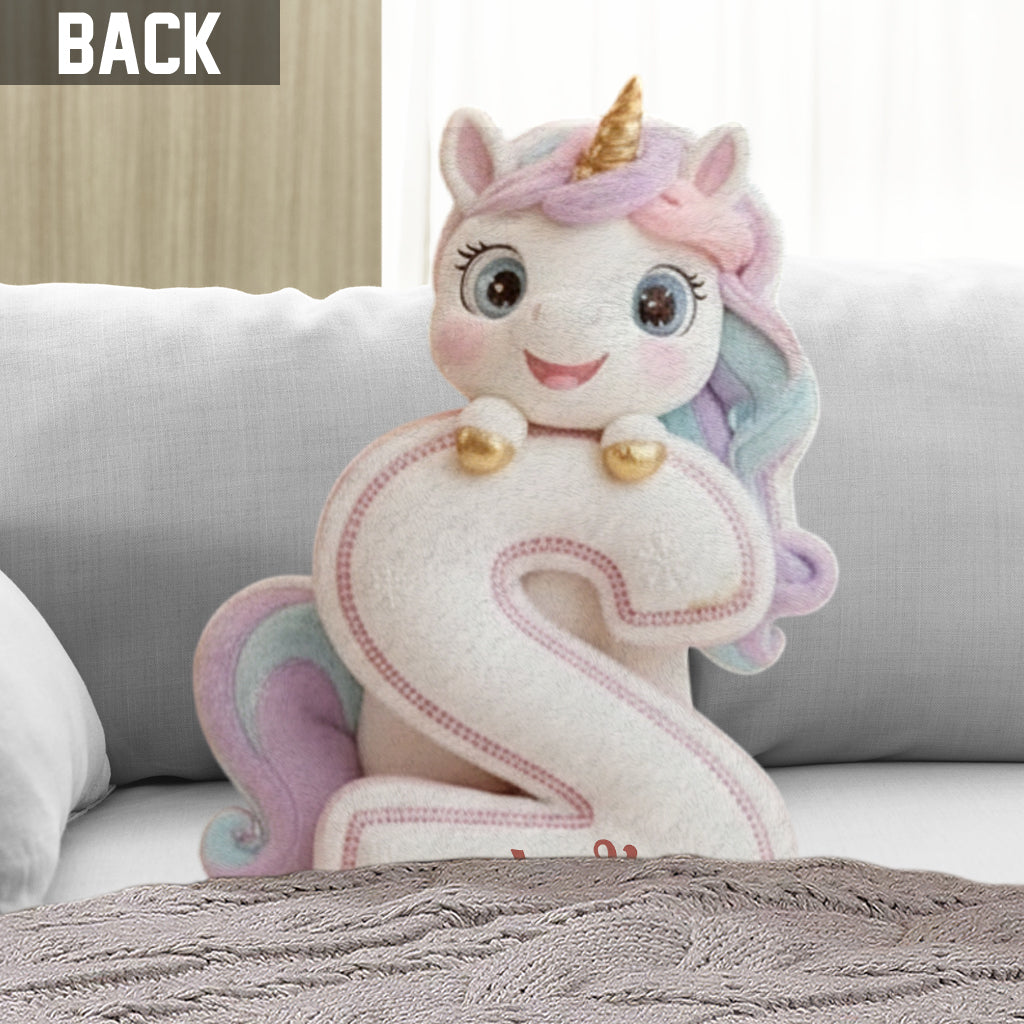 Birthday Gift For Children - Personalized Kid Shaped Pillow