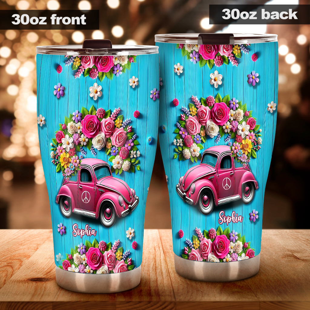 Hippie Soul - Personalized Hippie Tumbler