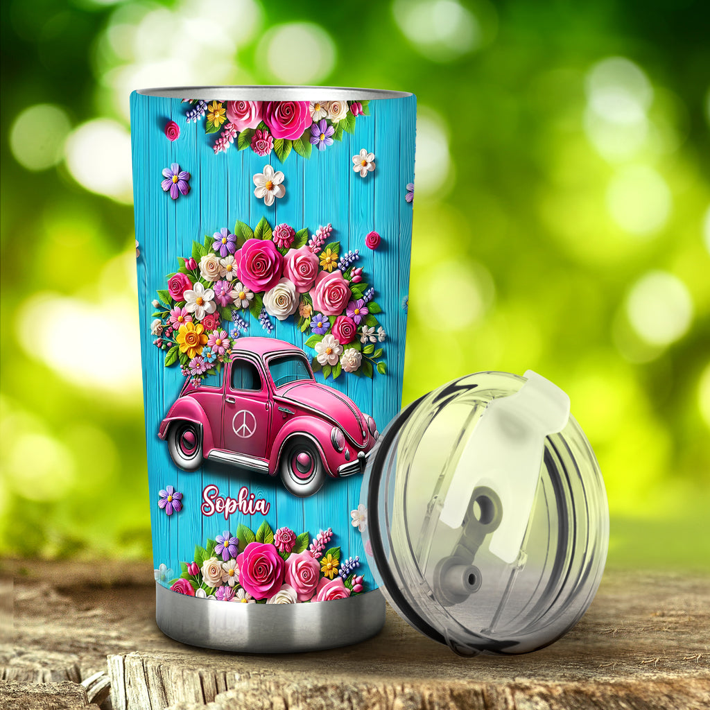 Hippie Soul - Personalized Hippie Tumbler