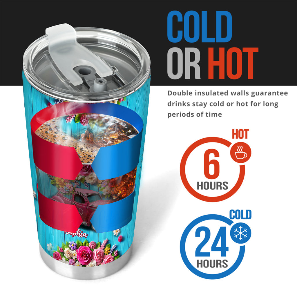 Hippie Soul - Personalized Hippie Tumbler