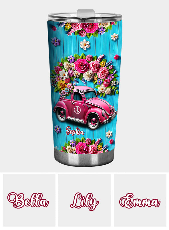 Hippie Soul - Personalized Hippie Tumbler