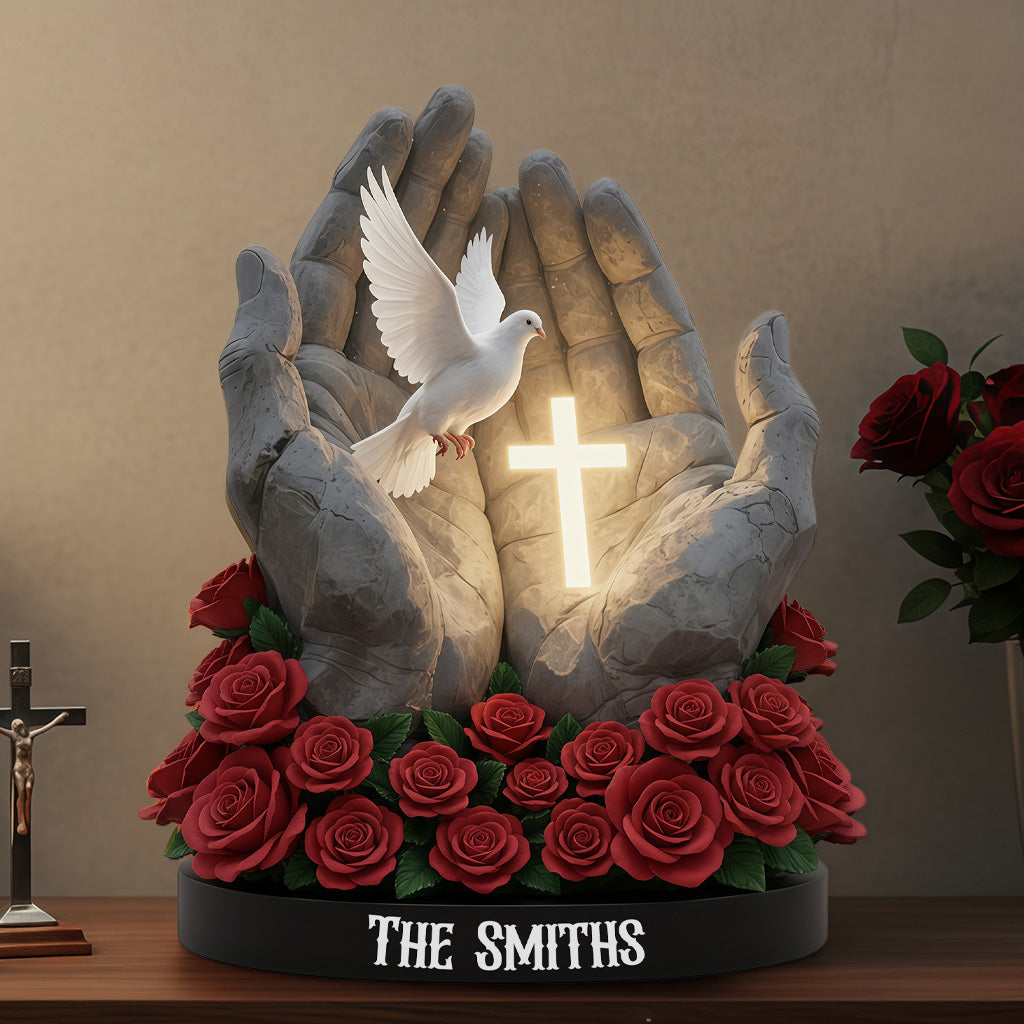 Eternal Faith - Personalized Christian Custom Shaped Acrylic Plaque