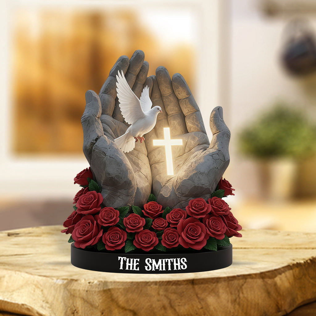 Eternal Faith - Personalized Christian Custom Shaped Acrylic Plaque