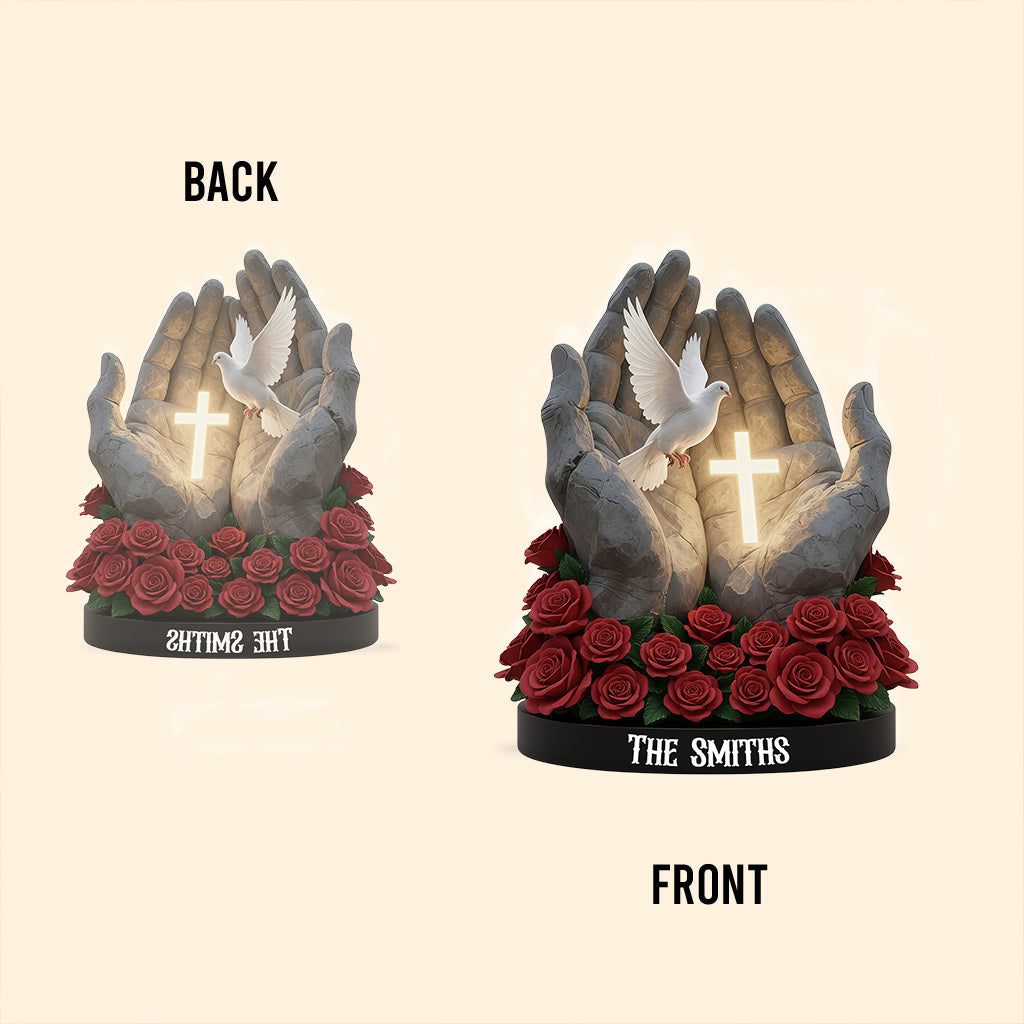 Eternal Faith - Personalized Christian Custom Shaped Acrylic Plaque