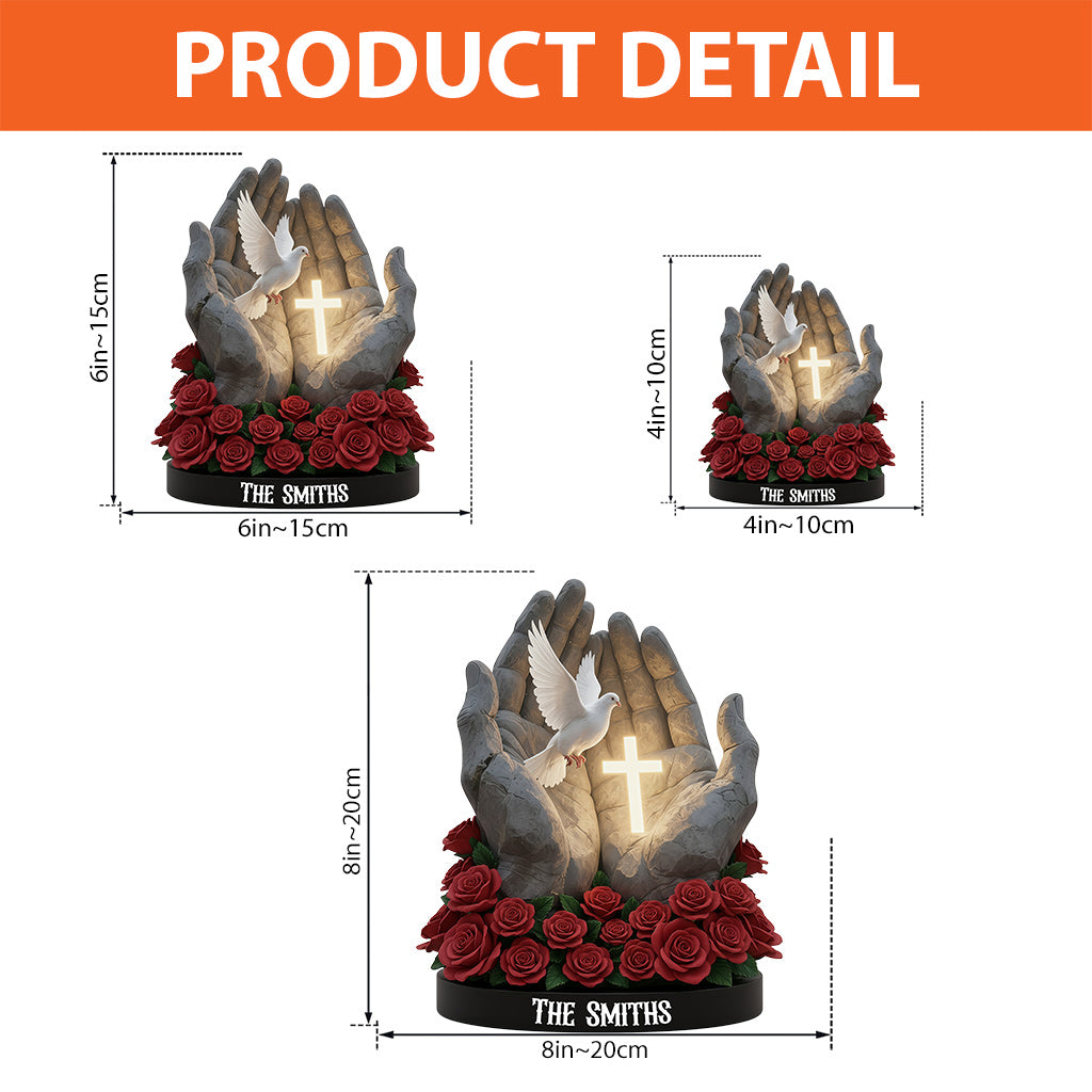 Eternal Faith - Personalized Christian Custom Shaped Acrylic Plaque