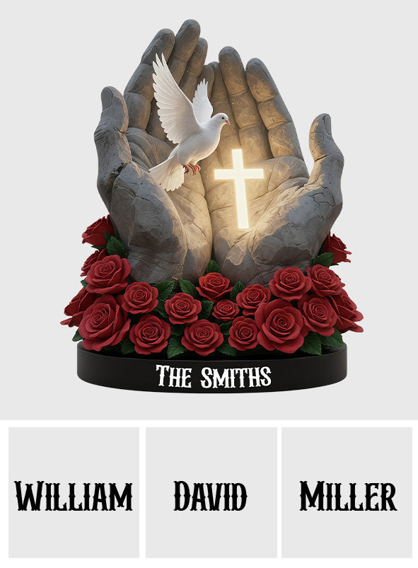 Eternal Faith - Personalized Christian Custom Shaped Acrylic Plaque