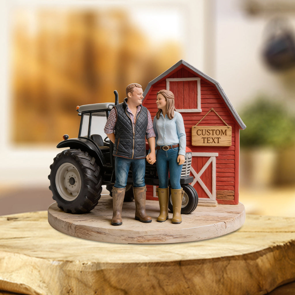 Custom From Any Photo - Personalized Farmer Custom Shaped Acrylic Plaque