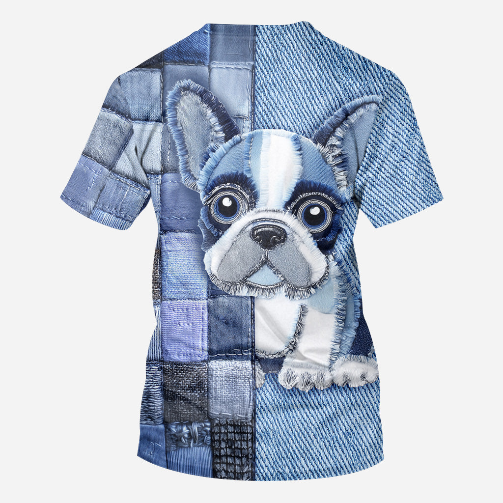 Love French Bulldog - Personalized Dog All Over Shirt