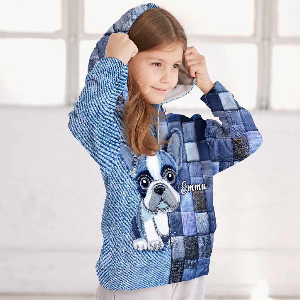 Love French Bulldog - Personalized Dog All Over Shirt