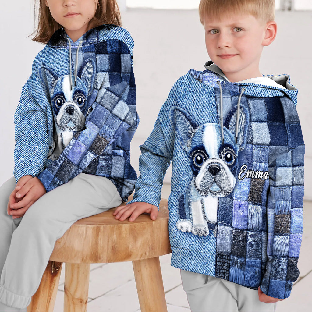 Love French Bulldog - Personalized Dog All Over Shirt