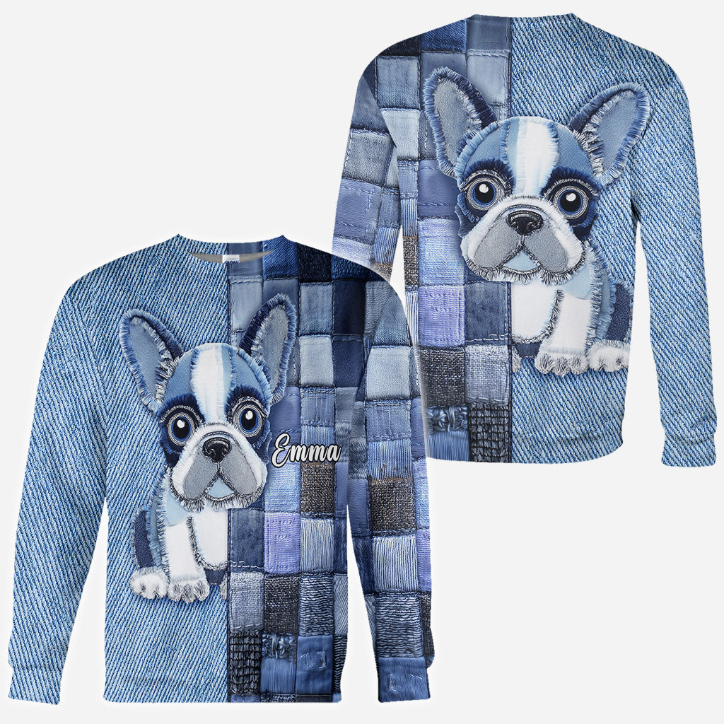 Love French Bulldog - Personalized Dog All Over Shirt