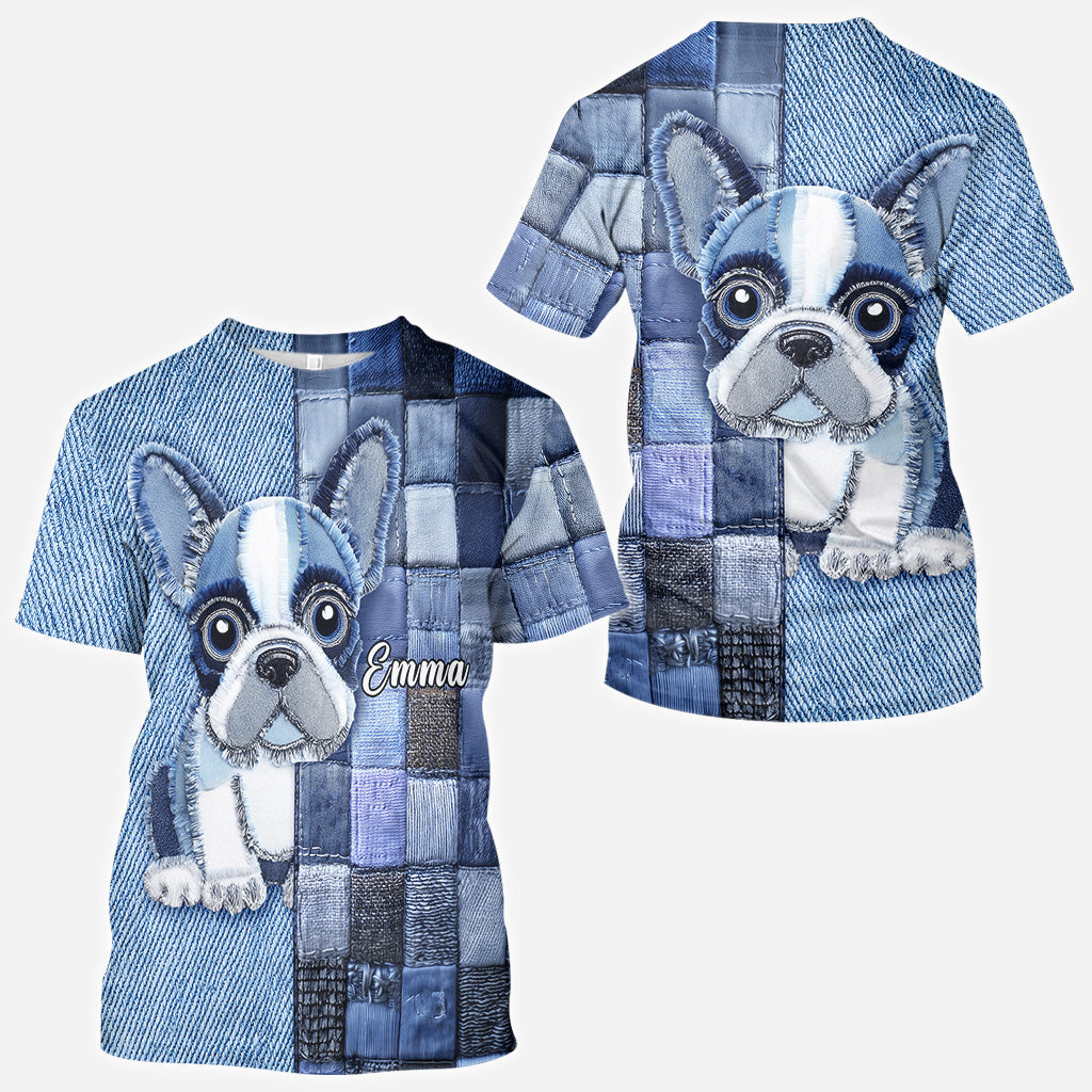 Love French Bulldog - Personalized Dog All Over Shirt