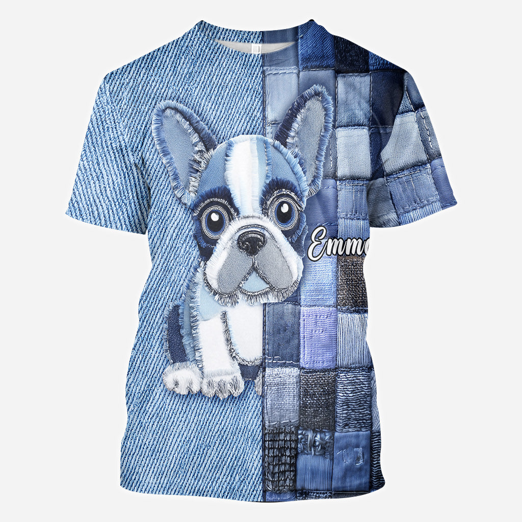 Love French Bulldog - Personalized Dog All Over Shirt