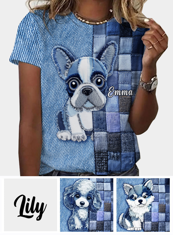Love French Bulldog - Personalized Dog All Over Shirt