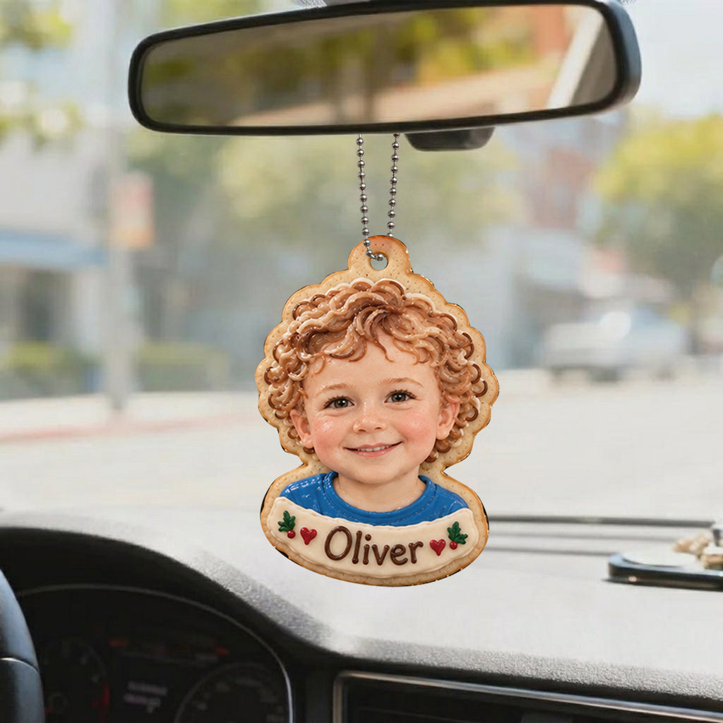 Family Cookies From Any Photo - Personalized Family Premium 3D Ornament