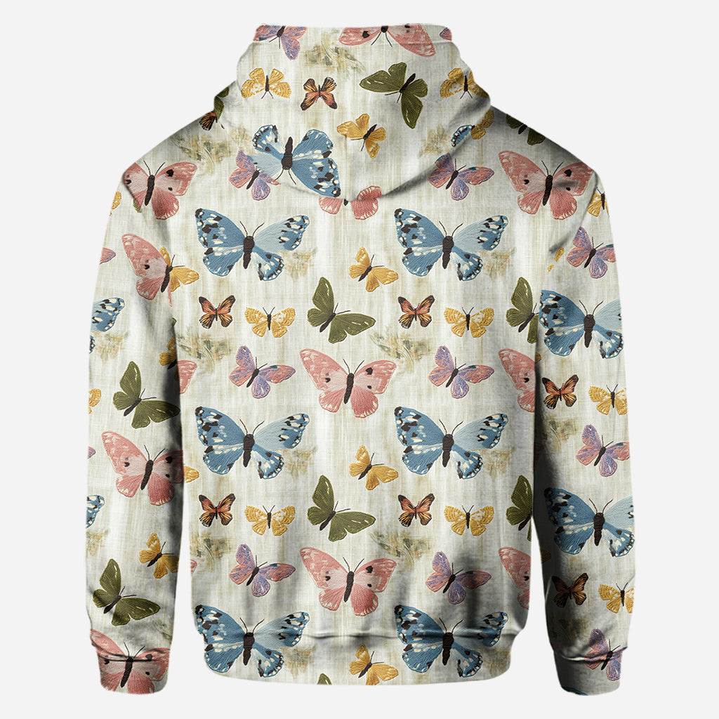 Butterflies Garden - Personalized Butterfly All Over Shirt