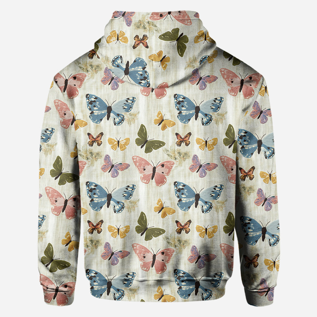 Butterflies Garden - Personalized Butterfly All Over Shirt
