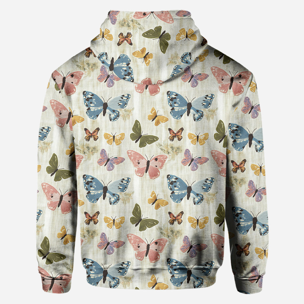 Butterflies Garden - Personalized Butterfly All Over Shirt