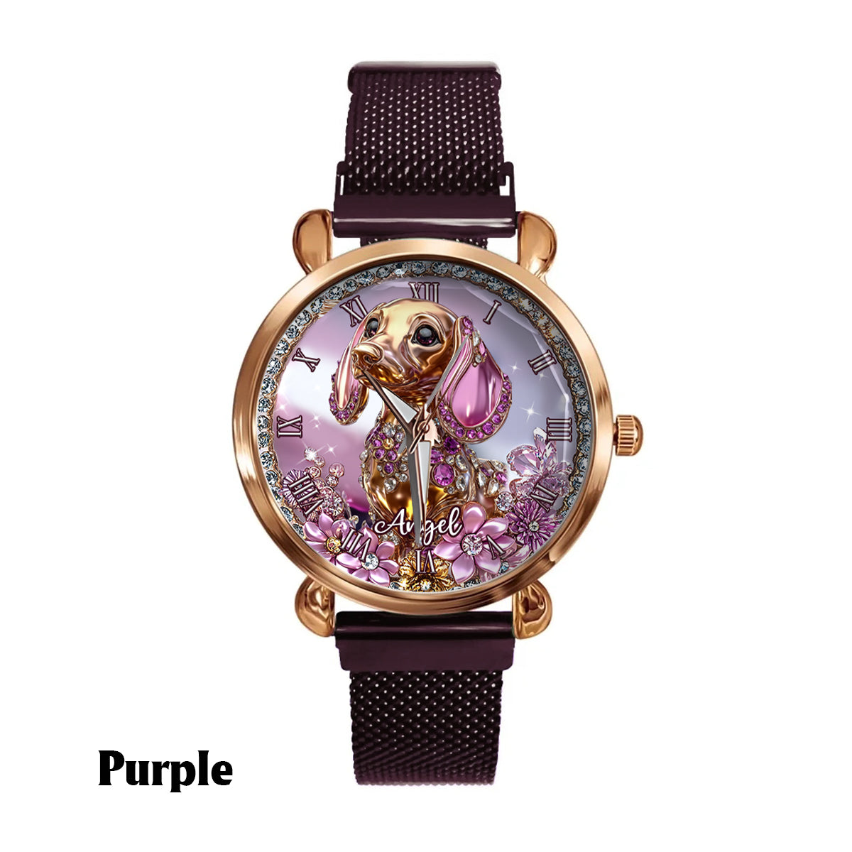 Dachshund Lovers - Personalized Dog Women Hand Watch