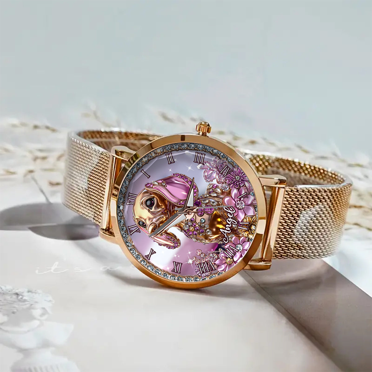 Dachshund Lovers - Personalized Dog Women Hand Watch