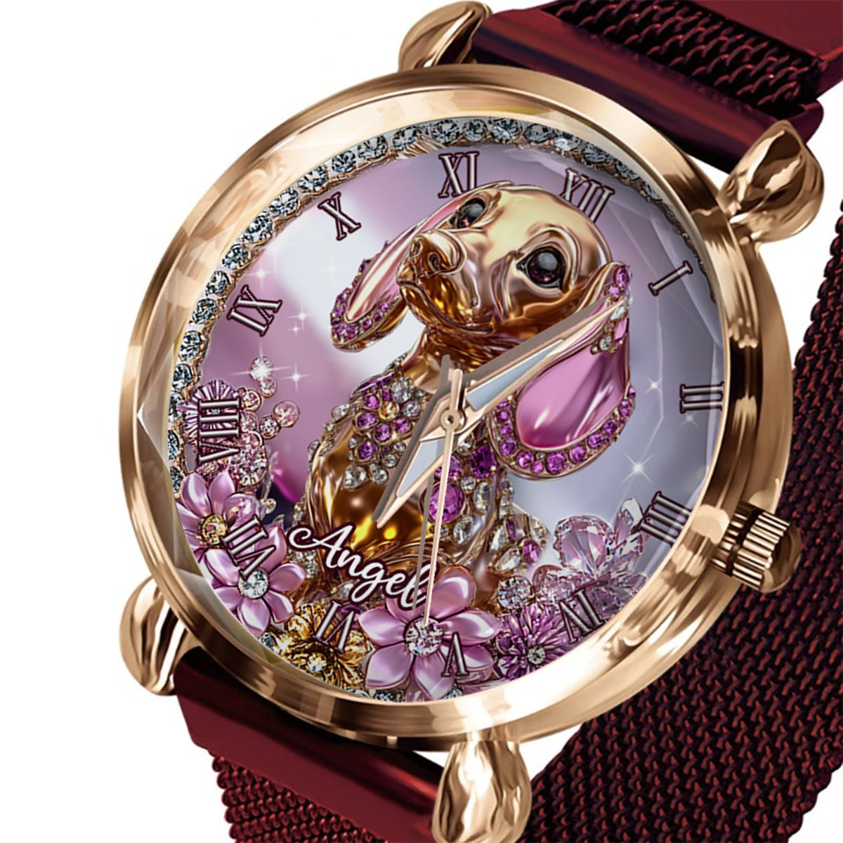 Dachshund Lovers - Personalized Dog Women Hand Watch