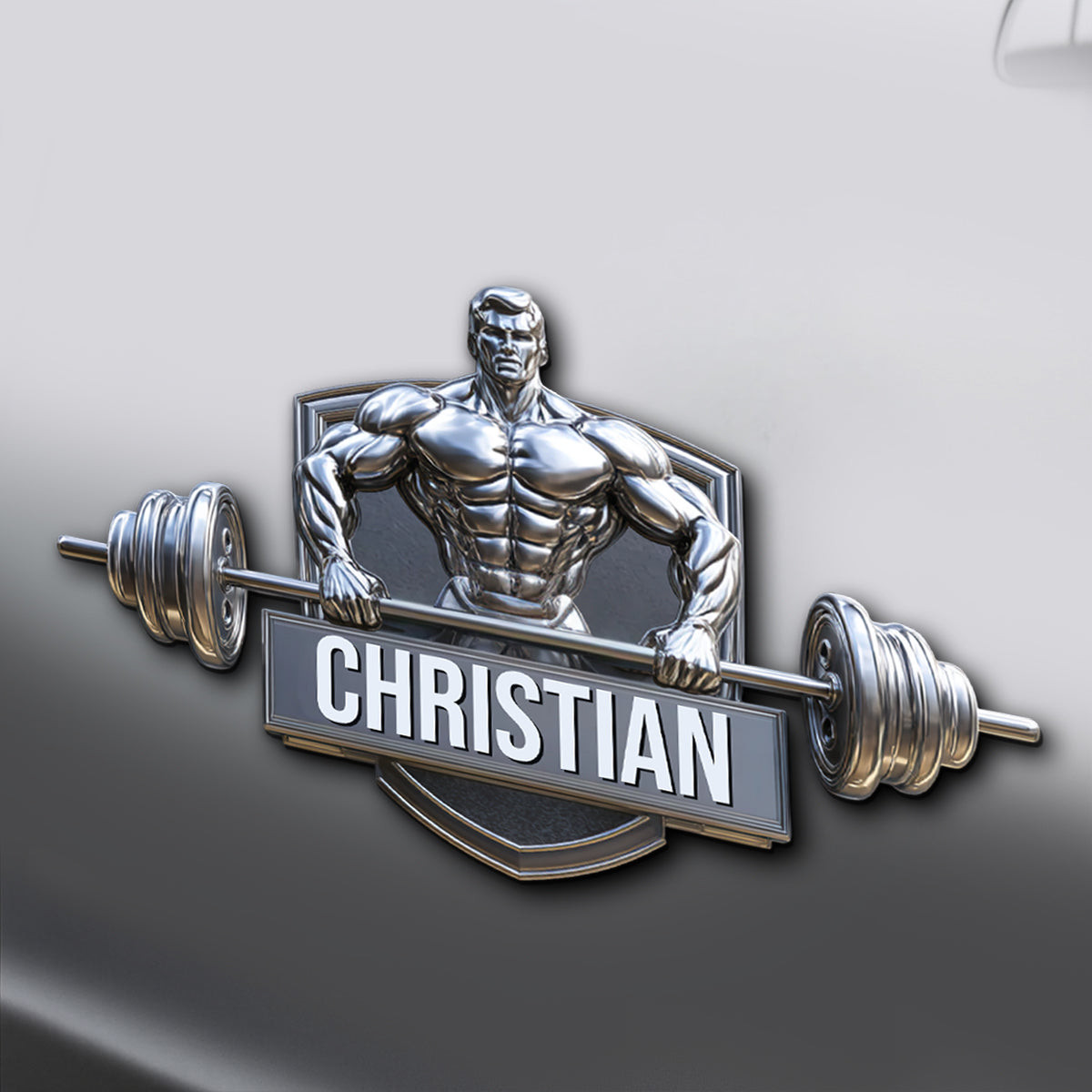 Installing Muscles - Personalized Fitness Magnet