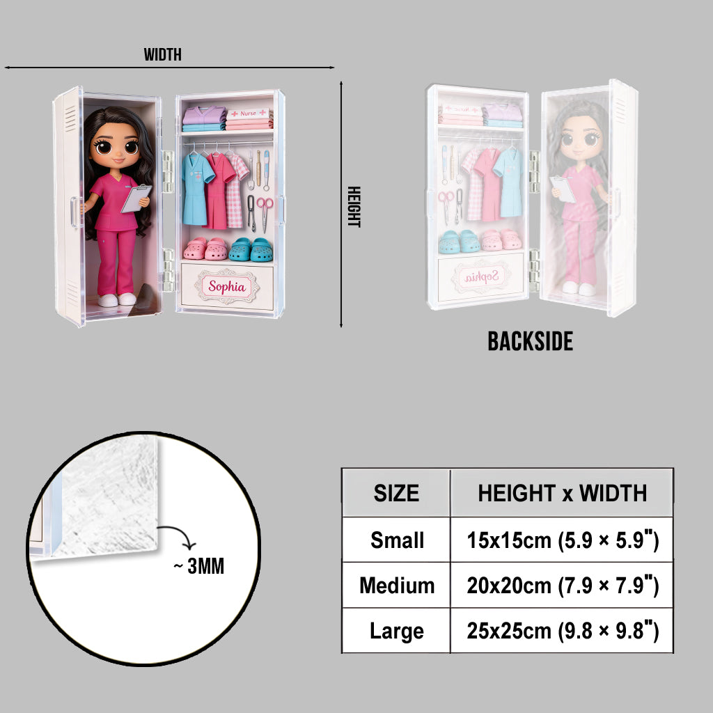 Custom Any Photo Nurse Life - Personalized Nurse Acrylic Diptych